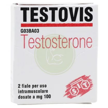 SIT Testovis – 2 Ampoules of Testosterone Propionate 100mg – Fast-Acting Testosterone