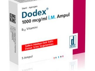 Dodex Vitamin B12 – 5 Ampoules – Injectable Cyanocobalamin