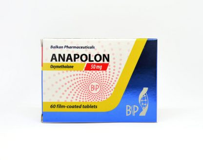 Anapolon 50mg Oxymetholone by Balkan Pharmaceuticals containing 60 film-coated tablets