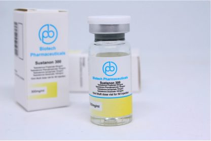 Biotech Sustanon 300 – 10ml vial of testosterone blend for muscle growth
