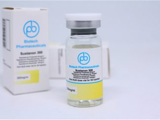 Biotech Sustanon 300 – 10ml vial of testosterone blend for muscle growth