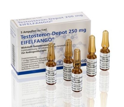 Eifelfango Testosterone Enanthate 250mg/ml – injectable testosterone for strength and mass