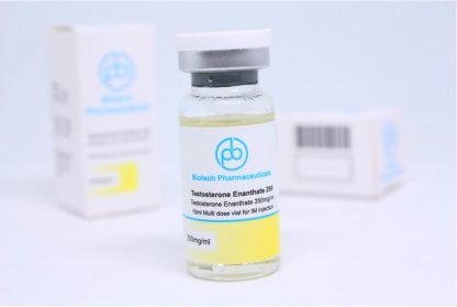 Biotech Testosterone Enanthate 250mg vial – injectable testosterone for muscle growth