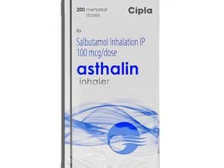 Asthalin Inhaler 100mcg – Salbutamol Albuterol – Cipla