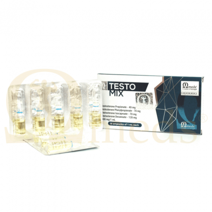 Omega Meds TestMix 300 – Multi-Ester Testosterone Blend – 10 x 1ml Ampoules