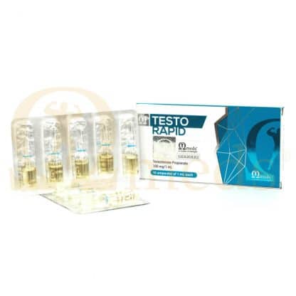 Omega Meds Testosterone Propionate 100mg/ml – 10 x 1ml Ampoules
