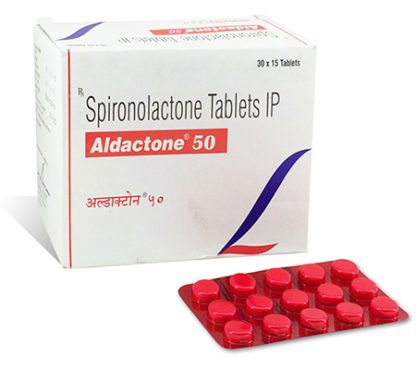 Aldactone 50mg – Spironolactone Tablets – RPG Life Sciences – 15 Count