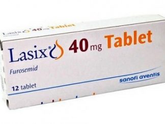 Lasix 40mg – Furosemide Diuretic – 12 Tablets – Sanofi