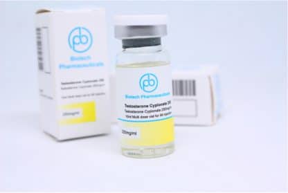 Biotech Pharmaceuticals Testosterone Cypionate 250mg/ml – 10ml vial for mass and strength