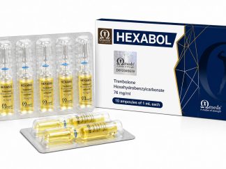 HEXABOL Trenbolone Hexahydrobenzylcarbonate 76mg/ml 10 x 1ml ampoules