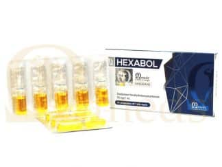 Omega Meds Hexabol – Trenbolone Hexahydrobenzylcarbonate 75mg/ml – 10 x 1ml Ampoules