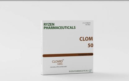 Ryzen Clomid – 50mg Clomiphene Citrate – 50 Tablets