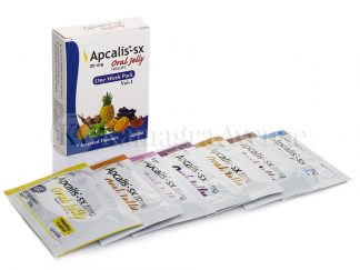 Apcalis SX Oral Jelly – Tadalafil (Cialis) 20mg – 7 Sachets
