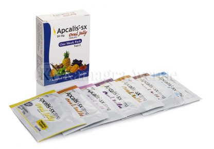 Apcalis SX Oral Jelly – Tadalafil (Cialis) 20mg – 7 Sachets