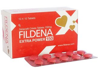 Fildena Extra Power 150mg – Sildenafil Citrate – 20 Tablets