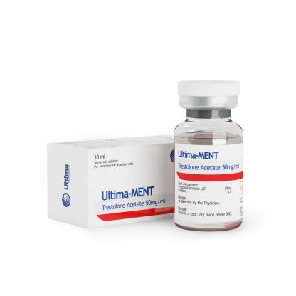 Ultima Ment 50 Trestolone Acetate 10ml vial – advanced injectable steroid for extreme muscle gain