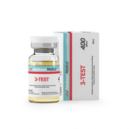 Nakon 3-Test 400 – Triple Testosterone Blend – (400mg/ml)