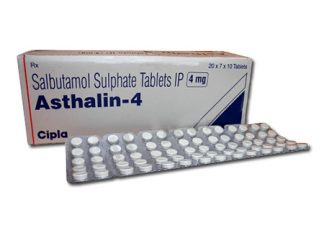 Asthalin Salbutamol 4mg Tablets – Cipla Pharma