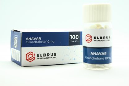 Elbrus Anavar 10mg – 100 tablets of Oxandrolone for cutting and lean muscle