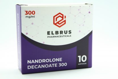 Elbrus DECA 300 – Nandrolone Decanoate 300mg/ml injectable anabolic, 10 x 1ml ampoules