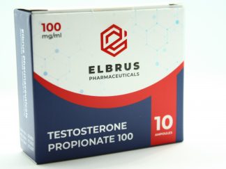 Elbrus Testosterone Propionate 100mg/ml – 10 x 1ml ampoules injectable testosterone
