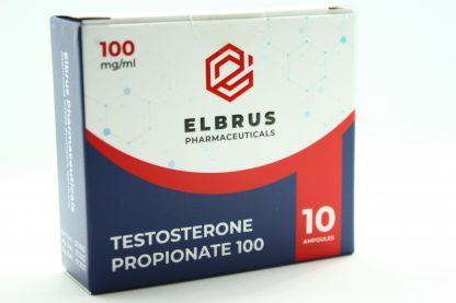 Elbrus Testosterone Propionate 100mg/ml – 10 x 1ml ampoules injectable testosterone