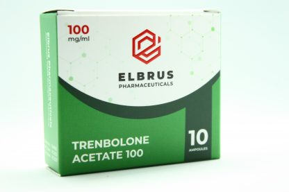 Elbrus Trenbolone Acetate 100mg/ml – 10 x 1ml ampoules injectable anabolic