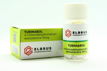 Elbrus Turinabol 10mg – 100 capsules for lean gains and strength