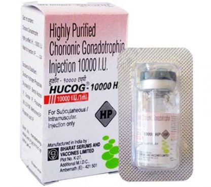HUCOG HCG Pregnyl 10000iu – Pre-mixed injectable for PCT and TRT