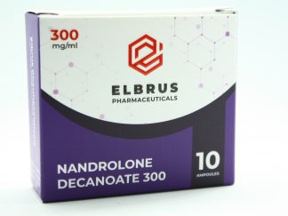 Elbrus DECA 300 – Nandrolone Decanoate 300mg/ml injectable anabolic, 10 x 1ml ampoules