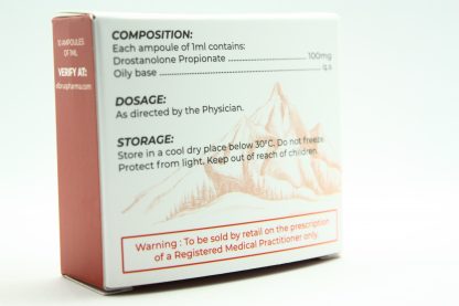 Elbrus Drostanolone Propionate 100 – (10 x 1ml) Ampoules - Image 2