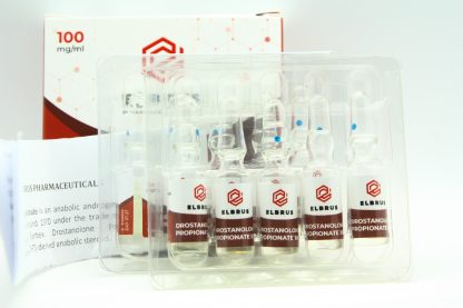 Elbrus Drostanolone Propionate 100 – (10 x 1ml) Ampoules - Image 3