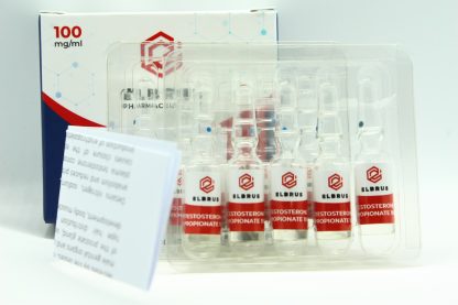 Elbrus Testosterone Propionate 100mg/ml (10 x 1ml) - Image 3