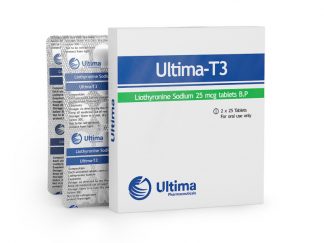 Ultima T3 25mcg tablets – Liothyronine Sodium for cutting and metabolism boost