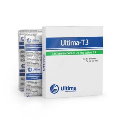 Ultima T3 25mcg tablets – Liothyronine Sodium for cutting and metabolism boost