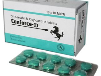 Cenforce-D 160mg Tablets – Sildenafil 100mg + Dapoxetine 60mg (20 Count)