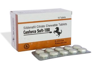 Cenforce Soft 100mg – Sildenafil Citrate Chewable Tablets (20 Pack)