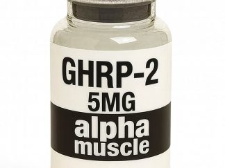 GHRP-2 5mg peptide vial for growth hormone release research