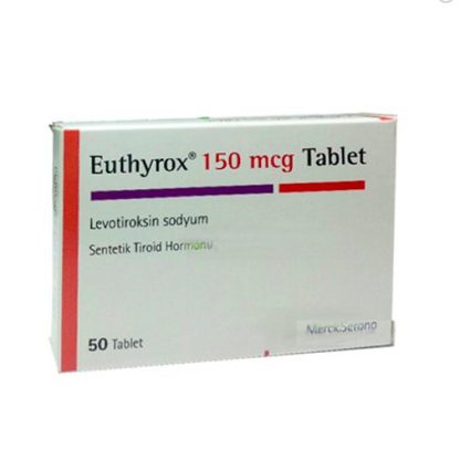 Euthyrox T4 150mcg Levothyroxine Tablets – Pharmaceutical Grade by MERCK