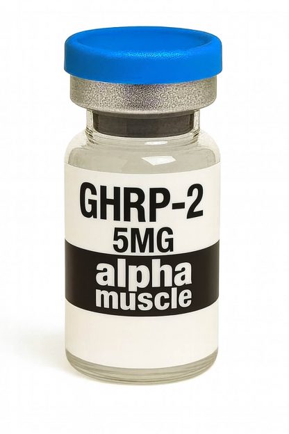 GHRP-2 5mg peptide vial for growth hormone release research