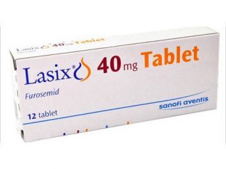 Lasix 40mg – Furosemide Diuretic Tablets – 12 Count