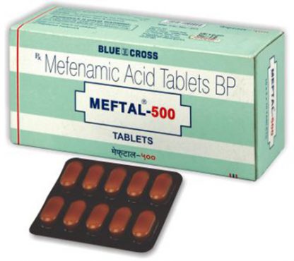 Mefenamic Acid 500mg Tablets – Blue Cross – NSAID Pain Relief