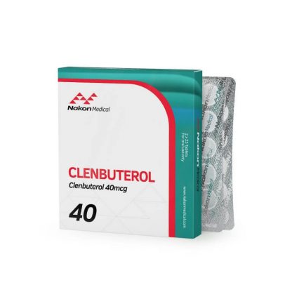 Nakon Clenbuterol – 40mcg Fat Burner Tablets – 50 Count