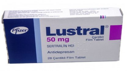 Pfizer Lustral 50 mg Tablets – 28 Pack (Sertraline)