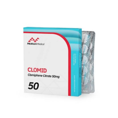 Nakon Clomid – Clomiphene Citrate 50mg Tablets – 50 Count