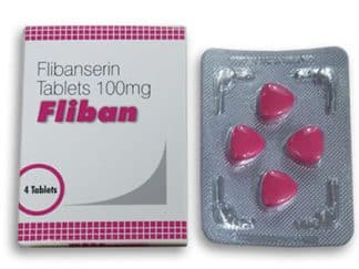 Addyi Flibanserin 100mg – Centurion Labs – 4 Pill Pack