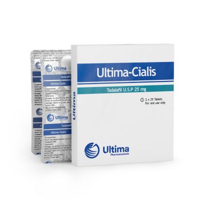 Ultima Cialis 25mg tablets – Tadalafil for ED and circulation