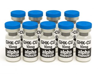 GHK-Cu 10mg Peptide – Skin, Hair, and Healing Research – 10 Vial Kit