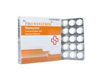 Beligas Pro Winstrol 50mg tablets – box and blister pack of Stanozolol oral anabolic steroid